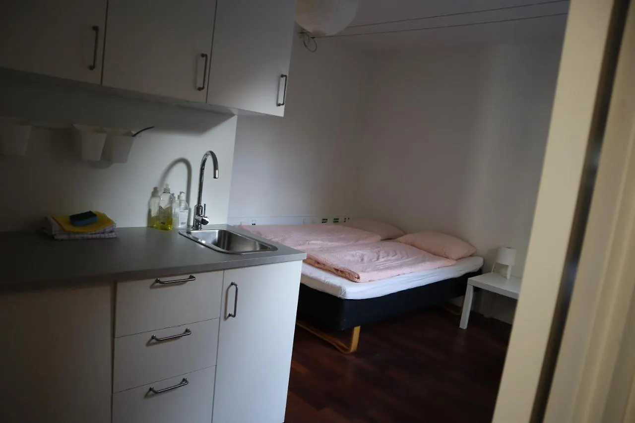 Charming Red Courtyard Apartment Kopenhag